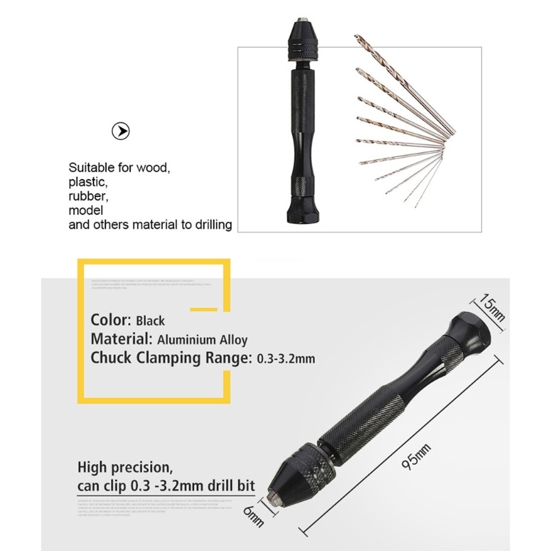 Micro Mini Hand Drill Bits Set - Pin Vice Micro incelemesi ve fiyatı