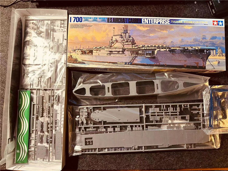 TAMIYA model 1/700 Ship Assemb - Model Kit Uss Enterprise incelemesi ve fiyatı