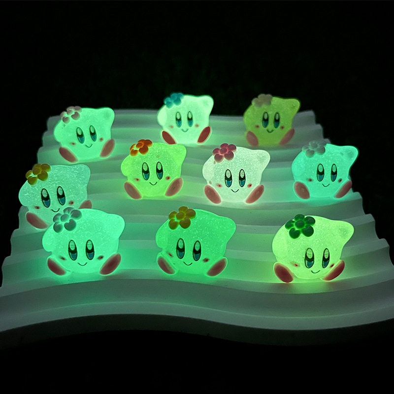 10pcs Cartoon Kirby Luminous S - Model Kit Kirby incelemesi ve fiyatı