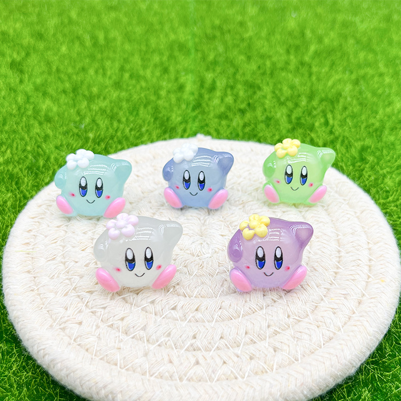 10pcs Cartoon Kirby Luminous S - Model Kit Kirby incelemesi ve fiyatı
