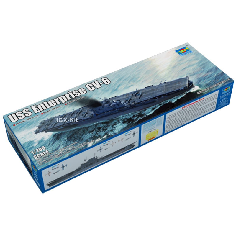 Trumpeter 06708 1/700 USS Ente - Model Kit Uss Enterprise incelemesi ve fiyatı