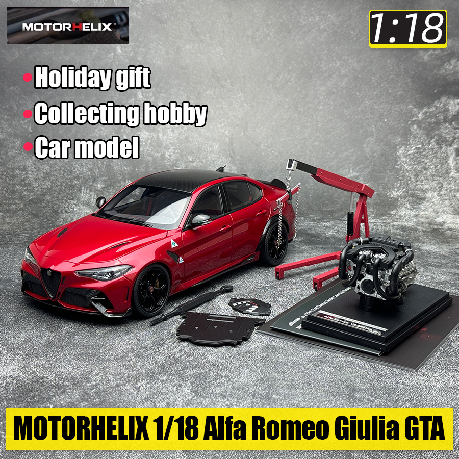 MOTORHELIX  1/18  Alfa Romeo G - Model Kit Alfa Romeo incelemesi ve fiyatı