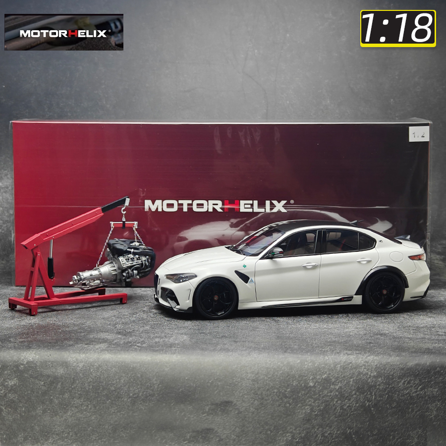 MOTORHELIX  1/18  Alfa Romeo G - Model Kit Alfa Romeo incelemesi ve fiyatı