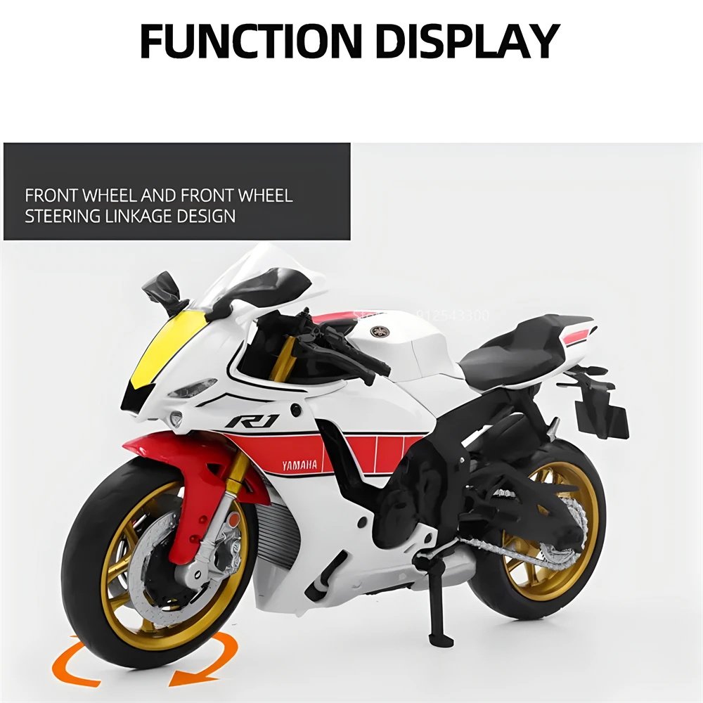 1/12 Scale Yamaha YZF-R1M Moto - Model Kit Yamaha incelemesi ve fiyatı