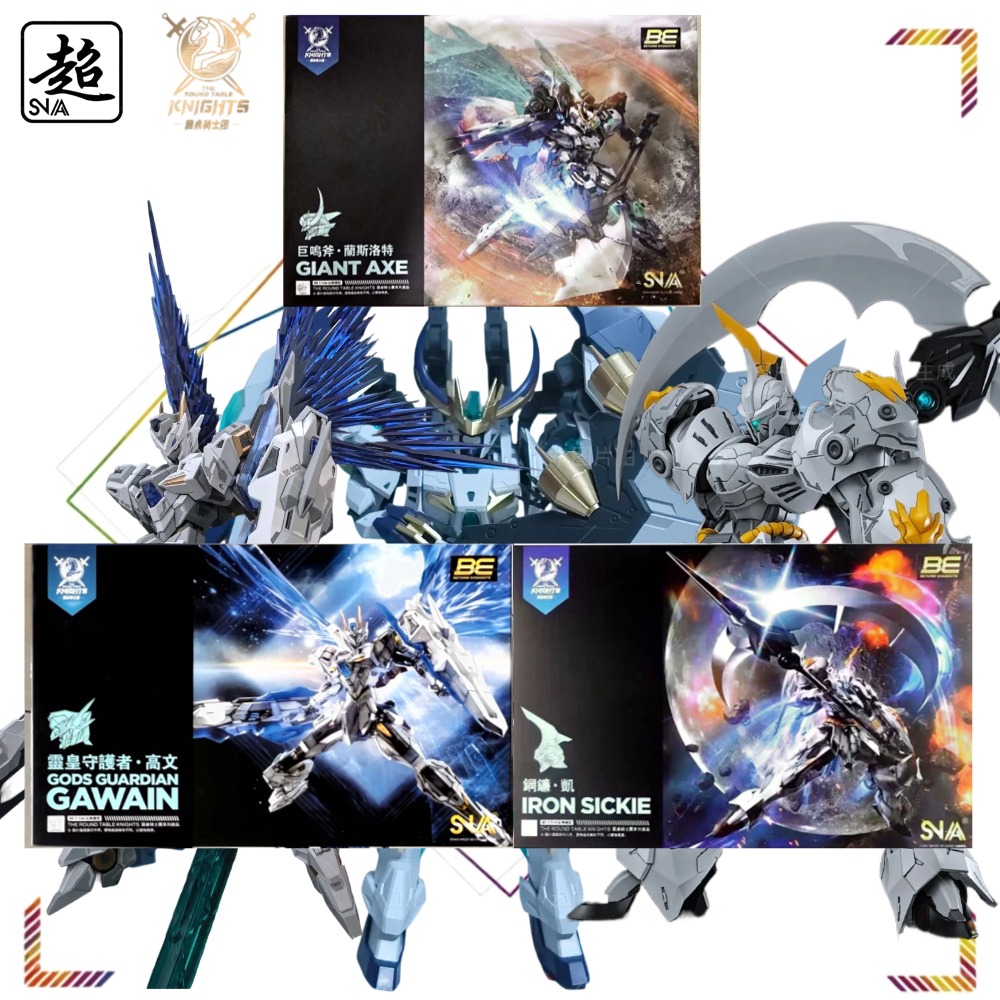 SNAA 1/144 The Round Table Kni - Model Kit Lancelot incelemesi ve fiyatı