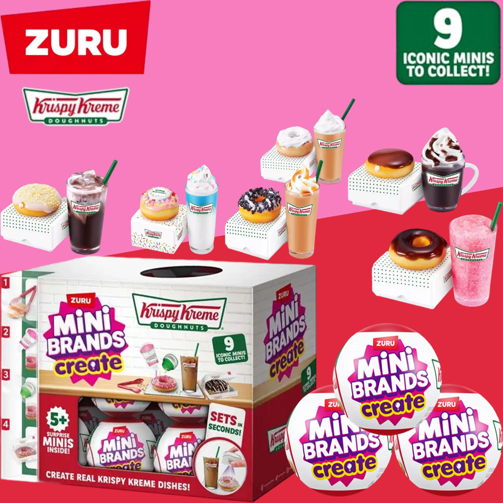 Zuru Mini Brands Krispy Kreme  - Model Kit Brand incelemesi ve fiyatı