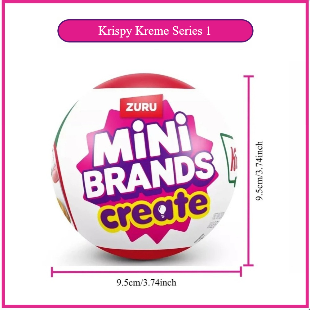 Zuru Mini Brands Krispy Kreme  - Model Kit Brand incelemesi ve fiyatı