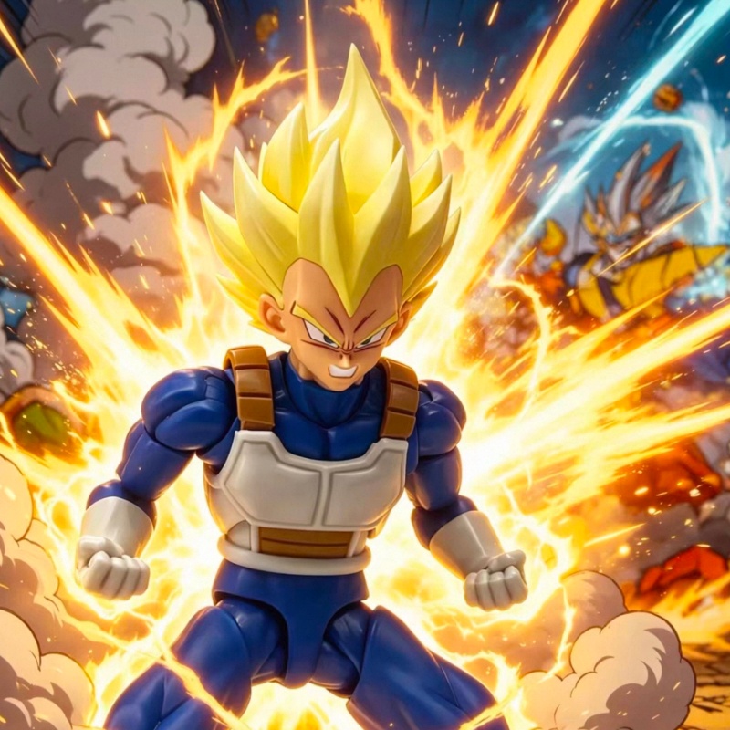 Hot Dragon Ball Shf Vegeta Cus - Model Kit Vegeta incelemesi ve fiyatı