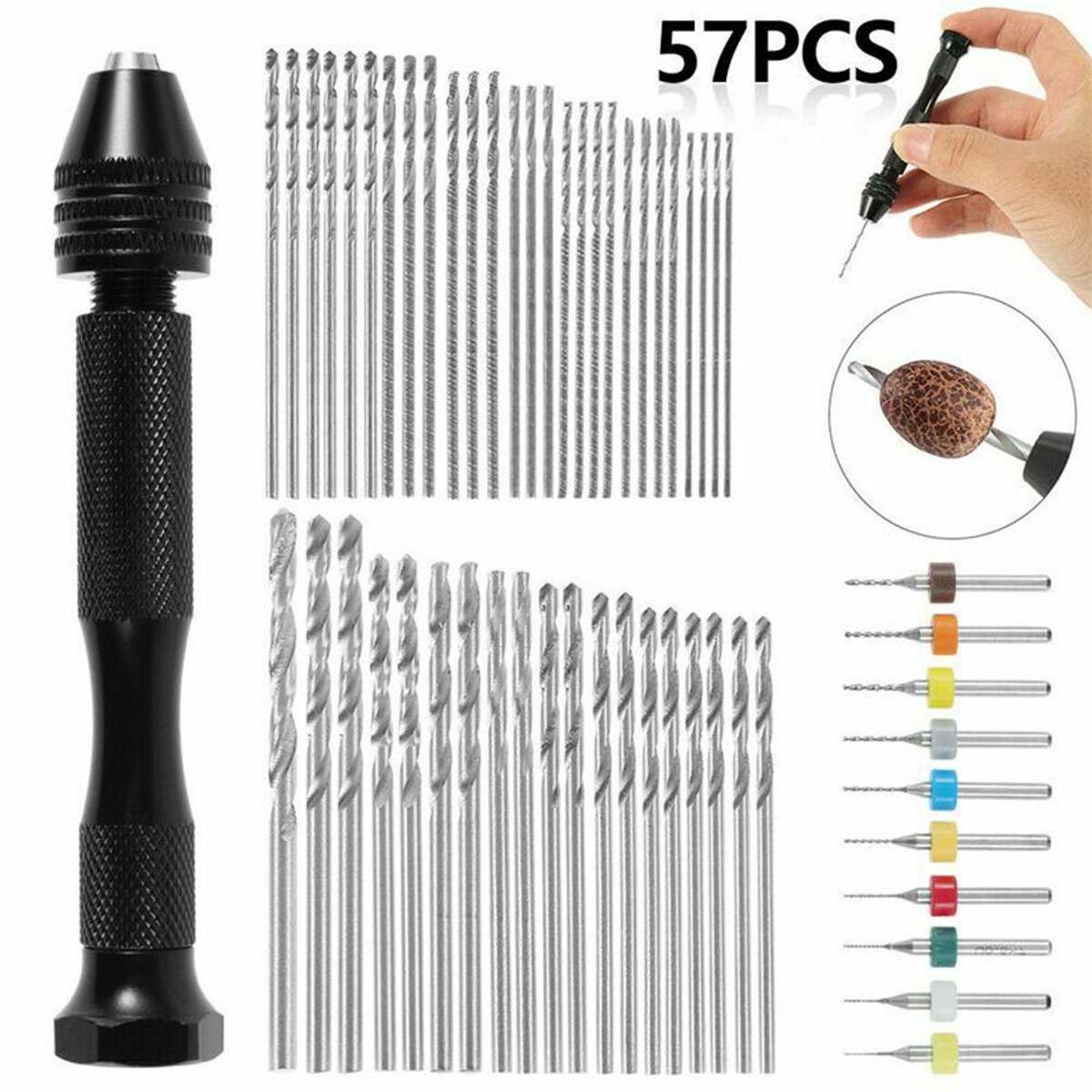 57 Pcs Alloy Steel Pin Vise Ha - Pin Vice Micro incelemesi ve fiyatı