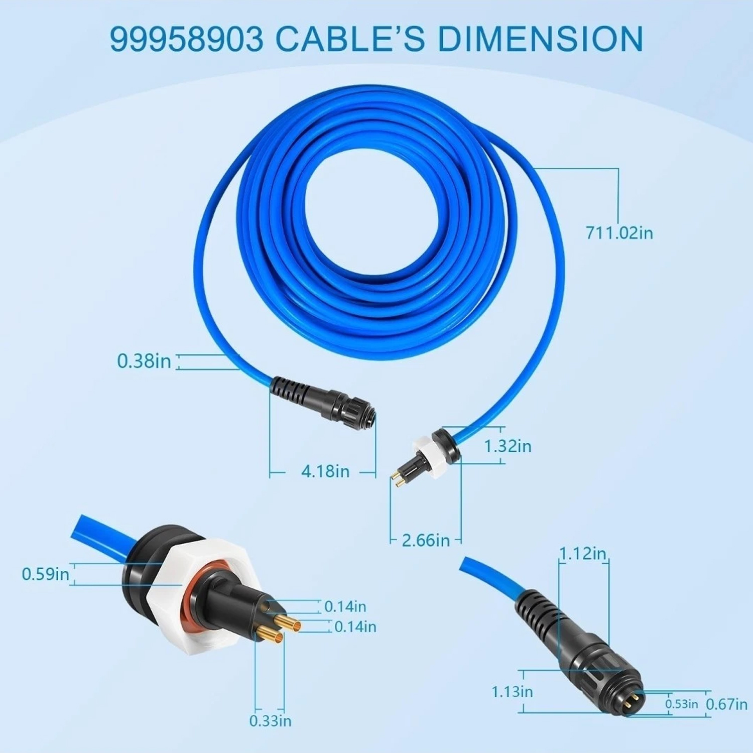 18M (60ft) , 2 Wire, 99958903- - Model Kit Lancelot incelemesi ve fiyatı