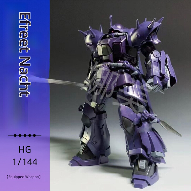 HG 1/144 Efreet Nacht Night Ba - Model Kit Water Decal incelemesi ve fiyatı